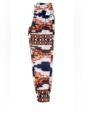 NWT Mens fresh Aztec Print Track Joggers